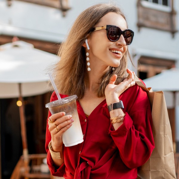 VITEVER [100 Sets - 16oz] Clear Plastic Cups with Lids and Straws, Disposable Iced Coffee Cups for Smoothie, Milkshake, Cold Drinks - BPA free